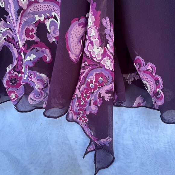 Worthington JC Penney Purple Skirt - Picture 4 of 11